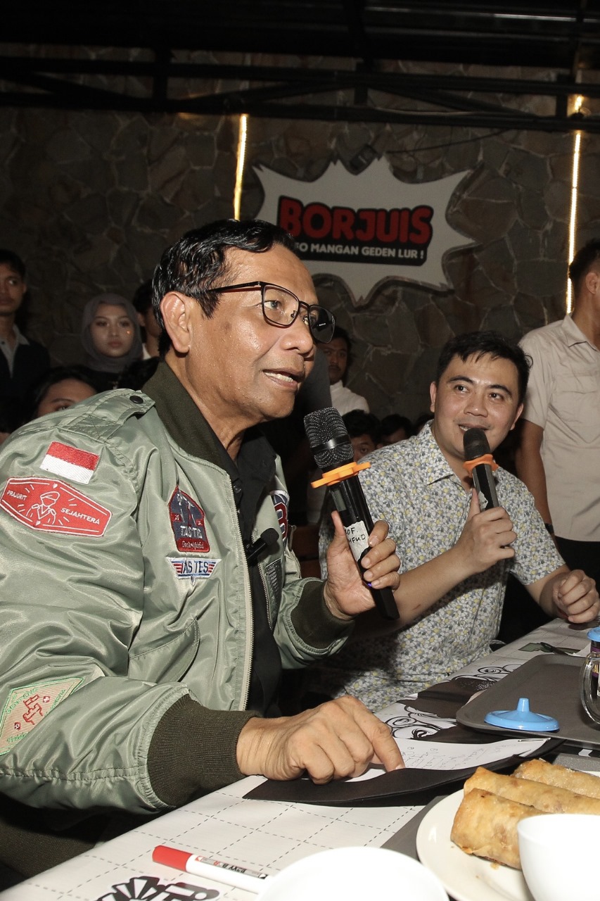 Cawapres nomor urut 3 Mahfud Md. Foto: Tim Media Ganjar-Mahfud