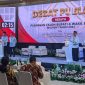 KPU Kabupaten Madiun menggelar Debat Kesatu Pilkada Madiun 2024 di RM Icha Orient Tarsan, Desa Ngepeh, Kecamatan Saradan, Kabupaten Madiun, pada Selasa (22/10/2024).