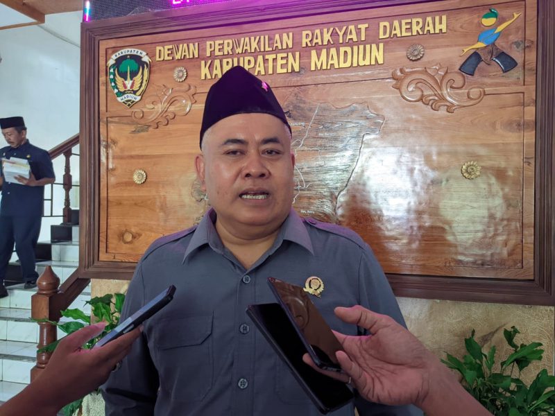 Ketua DPRD Kabupaten Madiun, Fery Sudarsono.