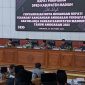 DPRD Kabupaten Madiun Gelar Rapat Paripurna Bahas Nota Keuangan RAPBD Tahun 2025, Senin (28/10/2024).