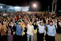 Ribuan relawan nyatakan siap menangkan Paslon MADIUN MENYALA di Pilkada 2024 Kabupaten Madiun. Foto : istimewa.