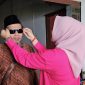 Calon Walikota Madiun, Inda Raya beri kacamata gratis dan support moral penyandang tunanetra Kota Madiun. Foto : istimewa