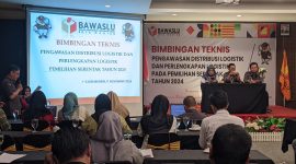 Bawaslu Kota Madiun gelar bimtek pengawasan logistik Pilkada serentak 2024 di I-Club Madiun, Senin (11/11/2024). Foto : ant/neumedia