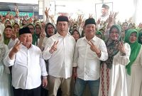 Ratusan Muslimat Kabupaten Madiun deklarasi dukung Paslon Harmonis, Selasa (12/11/2024)