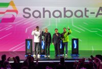 Indosat Ooredoo Hutchison (IOH) dan PT GoTo Gojek Tokopedia Tbk (GoTo) luncurkan Sahabat-AI.