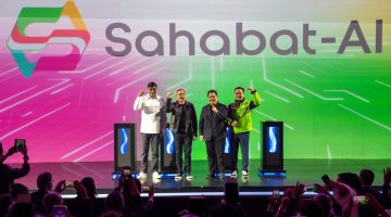 Indosat Ooredoo Hutchison (IOH) dan PT GoTo Gojek Tokopedia Tbk (GoTo) luncurkan Sahabat-AI.