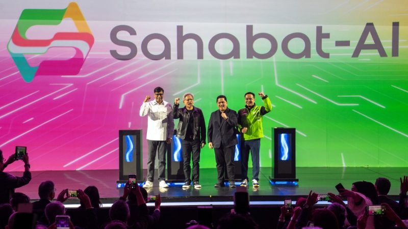Indosat Ooredoo Hutchison (IOH) dan PT GoTo Gojek Tokopedia Tbk (GoTo) luncurkan Sahabat-AI.