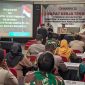 Panwaslu Kecamatan Kartoharjo, Kota Madiun gelar rapat kerja teknis di I-Club Madiun, Rabu (13/11/2024) malam.