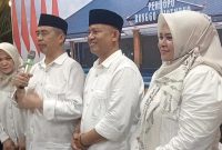 Paslon Harmonis deklarasi kemenangan berdasarkan hitung cepat, Rabu (27/11/2024) malam.