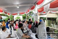 Suasana PSU di TPS 10 Kelurahan Taman, Kecamatan Taman, Kota Madiun, Minggu (1/12/2024)