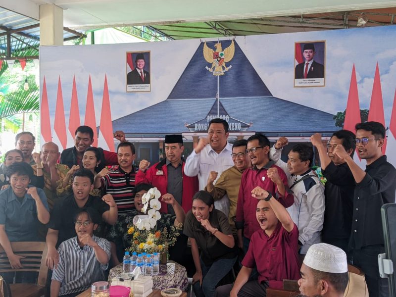 Alumni GMNI Madiun bersama Partai Gerindra siap kawal dan sukseskan program-program pasangan Harmonis