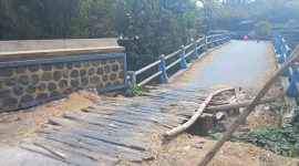 Jembatan Klumutan, Kecamatan Saradan, Kabupaten Madiun. Foto : istimewa for NEUMEDIA