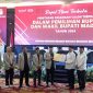 Prosesi penetapan pemenang Pilkada Madiun 2024 di Aston Hotel, Kamis (9/1/2025)