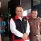Kepala Bakesbangpoldagri Kabupaten Madiun ditahan usai ditetapkan sebagai tersangka kasus dugaan korupsi tanah proyek jalan tol tahun 2016. Foto : istimewa.