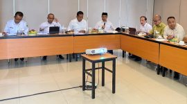 Sinkronisasi program Bupati dan Wabup Madiun terpilih (Hari Wuryanto dan Purnomo Hadi) dengan OPD Kabupaten Madiun di Hotel Amaris, Rabu (22/01/2025).