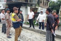 Komisi D DPRD Kabupaten Madiun melakukan inspeksi mendadak (sidak) ke lokasi pembangunan Jembatan Wungu, Kamis (30/1/2025).