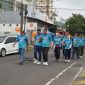 Jalan sehat yang digelar KAI Daop 7 Madiun sekaligus jadi ajang sosialisasi KA Madiun Jaya yang akan resmi diluncurkan pada Sabtu (1/2/2025).