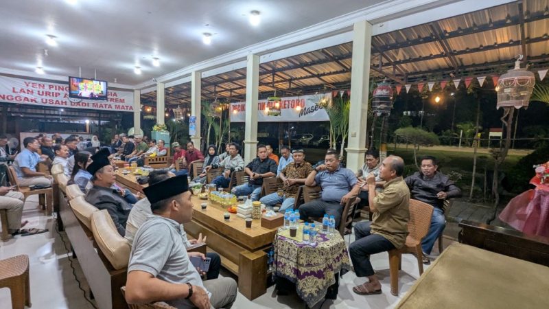 Relawan Harmonis rapat koordinasi penyambutan Bupati dan Wakil Bupati Madiun, Hari Wuryanto dan dr. Purnomo Hadi.