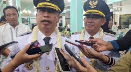 Bupati Madiun dan Wakil Bupati Madiun, Hari Wuryanto dan dr. Purnomo Hadi janji segera tancap gas wujudkan Kabupaten Madiun Bersahaja.