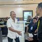 Arnowo Widjaja (baju putih) resmi terpilih sebagai Ketua KONI Kabupaten Madiun. 
