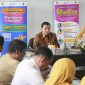 Wakil Walikota Madiun F. Bagus Panuntun pantau kesiapan acara kunjungan Menteri Kependudukan dan Pembangunan Keluarga. Foto : istimewa