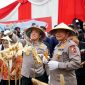 Irwasum Polri pimpin panen raya jagung di Kabupaten Madiun. Foto : Humas Polres Madiun