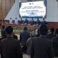 Paripurna Sertijab Bupati dan Wabup Madiun di gedung DPRD Kabupaten Madiun, Senin (3/3/2025)