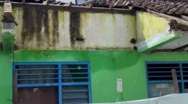 Kondisi bangunan SDN Sukosari, Kota Madiun yang sudah sangat memprihatikan.
