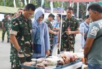 Lanud Iswahjudi menggelar Bazar dan Bakti Sosial memperingati Hari Ulang Tahun (HUT) ke-79 TNI Angkatan Udara. Foto: Penlanud Iswahjudi