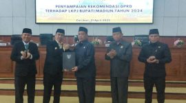 DPRD Kabupaten Madiun sampaikan rekomendasi terhadap LKPJ Bupati Madiun tahun 2024.