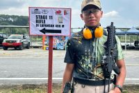 Muchammad Rafhan Fatih, atlet junior Perbakin Magetan yang sukses raih dua trofi di ajang level nasional. Foto : istimewa 