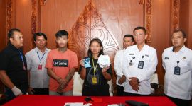 Petugas Lapas Kelas I Madiun gagalkan upaya penyelundupan sabu yang dimasukkan dalam popok bayi. Foto : istimewa