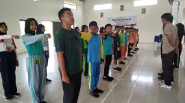 Tim Pocil Kecamatan Wungu terus digembleng ketat dan disiplin. 