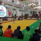 Pemkab Madiun menggelar doa bersama untuk negeri di Pendopo Muda Graha, Senin (1/9/2025) malam.