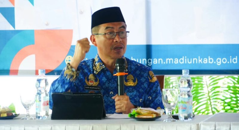 Bupati Madiun, H. Hari Wuryanto. Foto : Prokopim Pemkab Madiun