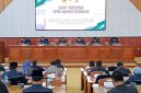 Rapat paripurna dengan agenda penyampaian Nota Keuangan RAPBD Tahun Anggaran 2026 oleh Bupati Madiun di ruang sidang DPRD Kabupaten Madiun, Jumat (17/10/2025) 