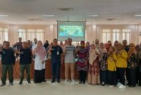 Pelatihan budidaya maggot yang digelar Dinas Lingkungan Hidup Kabupaten Madiun di Ruang Eka Kapti, Pusat Pemerintahan (Puspem) Caruban, Rabu (5/11/2025).