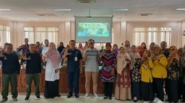 Pelatihan budidaya maggot yang digelar Dinas Lingkungan Hidup Kabupaten Madiun di Ruang Eka Kapti, Pusat Pemerintahan (Puspem) Caruban, Rabu (5/11/2025).