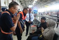 Wakil Dirut KAI cek kesiapan Daop 7 Madiun jelang puncak Angkutan Nataru, Rabu (3/12/2025)