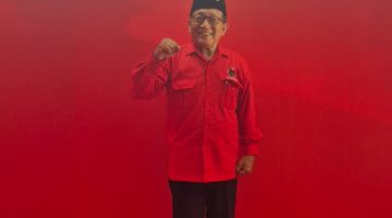 Ketua DPC PDI Perjuangan Kota Madiun periode 2025–2030, Sutardi. 