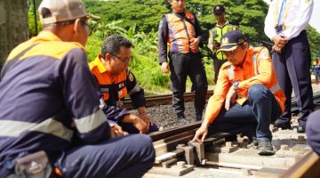 Waspada Cuaca Ekstrem, KAI Daop 7 Madiun Perketat Pengawasan Jalur dan Prasarana