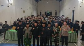 Sarasehan Kampung Pesilat sebagai bagian dari implementasi Peraturan Bupati Madiun Nomor 48 Tahun 2025 tentang Kabupaten Madiun Kampung Pesilat Indonesia.