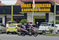 Kantor Dinas Kesehatan Kabupaten Madiun. 
