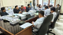 Komisi B DPRD Kabupaten Madiun menggelar rapat dengar pendapat bersama Dinas Sosial dan Dinas Kesehatan Kabupaten Madiun pada Rabu (11/3/2026).