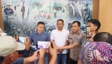 Polres Madiun Kota gelar press release terkait insiden jatuhnya bocah di RS Hermina Madiun.