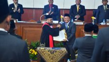 Agus Prayitno resmi menjabat Wakil Ketua DPRD Kabupaten Madiun menggantikan Ali Masngudi