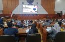 Bupati Madiun sampaikan jawaban atas PU Fraksi dalam Rapat Paripurna DPRD Kabupaten Madiun, Senin (31/8/2026).