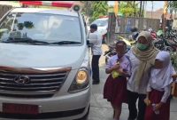 Merasa mual dan pusing usai mengonsumsi MBG, sejumlah siswa dan guru di Kota Madiun dilarikan ke fasilitas kesehatan, Rabu (9/9/2026) 