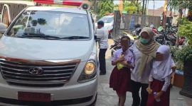 Merasa mual dan pusing usai mengonsumsi MBG, sejumlah siswa dan guru di Kota Madiun dilarikan ke fasilitas kesehatan, Rabu (9/9/2026) 