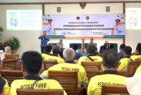 Pembinaan juru parkir (Jukir) Kabupaten Madiun di RM Lembah Wilis, Kamis (17/9/2026) 